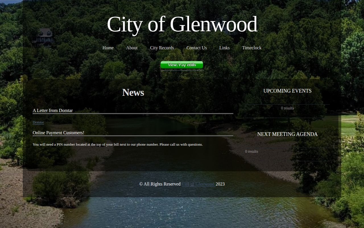 Glenwood official city contact starting point for Pike County arrest records
