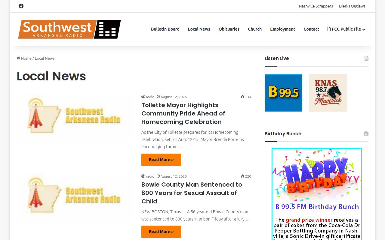 Pike County crime news in Southwest Arkansas Radio local reports