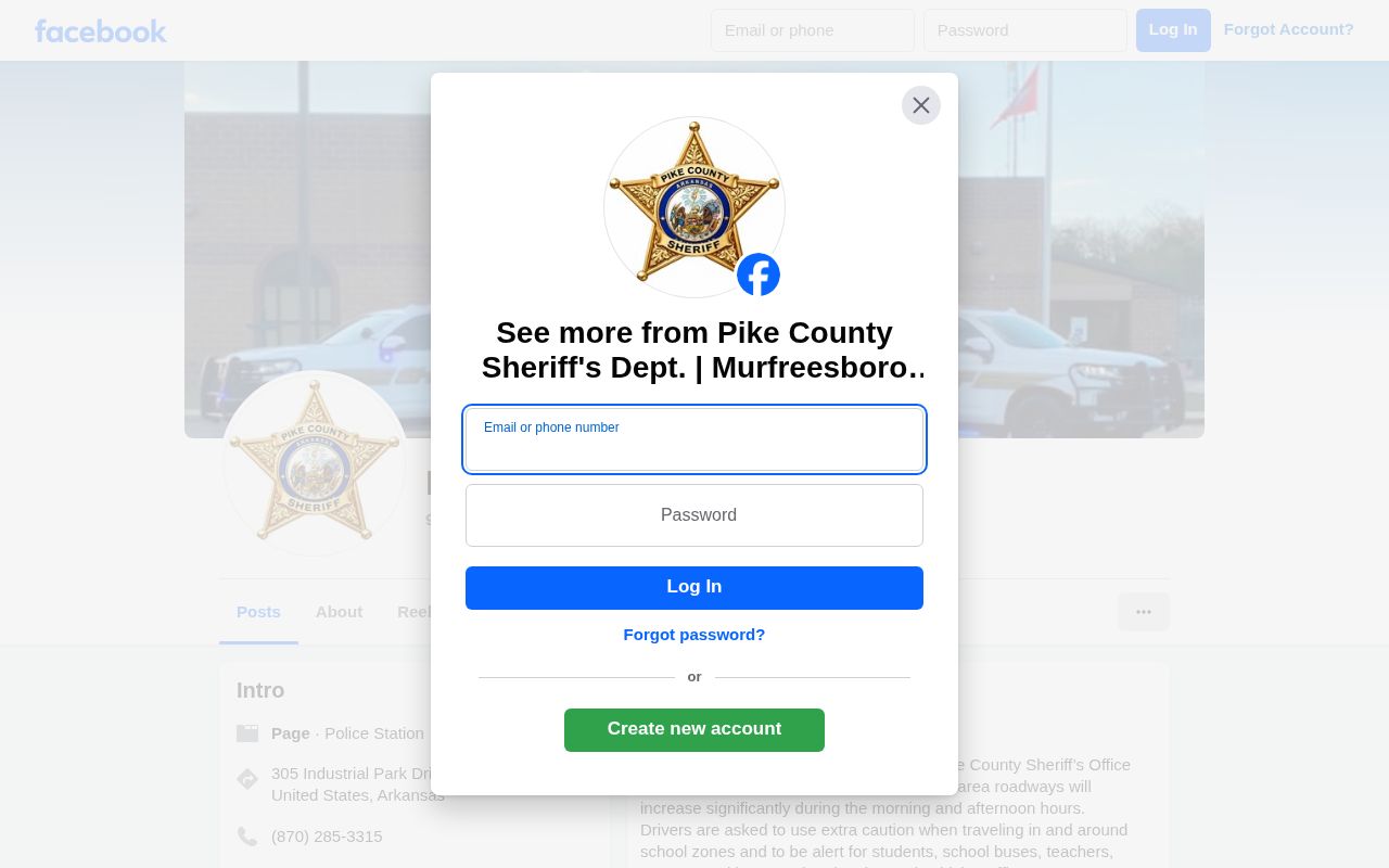 Pike County most wanted and sheriff news channel