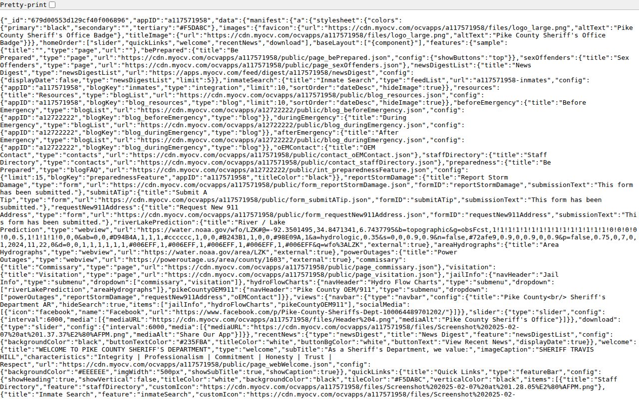 Pike County wanted tip and sheriff app feature manifest