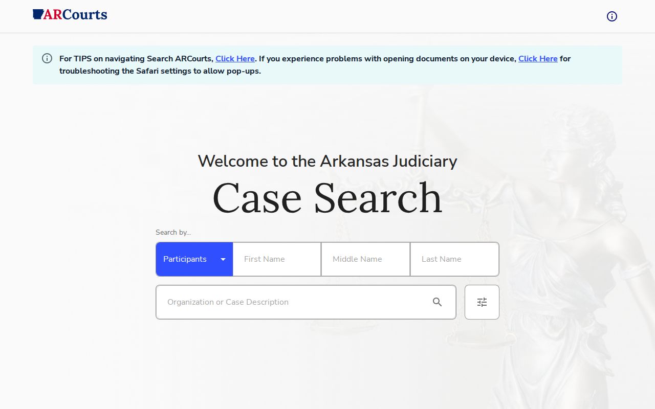 Pike County warrant case record search in Search ARCourts